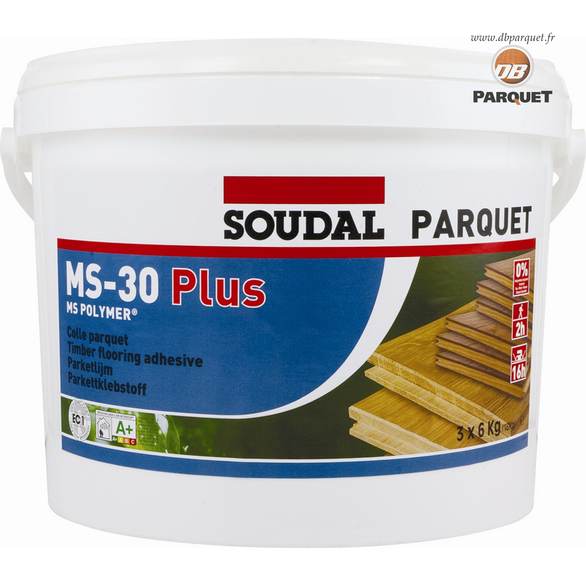 Colle à bois résistante à l'eau PRO 30D Soudal